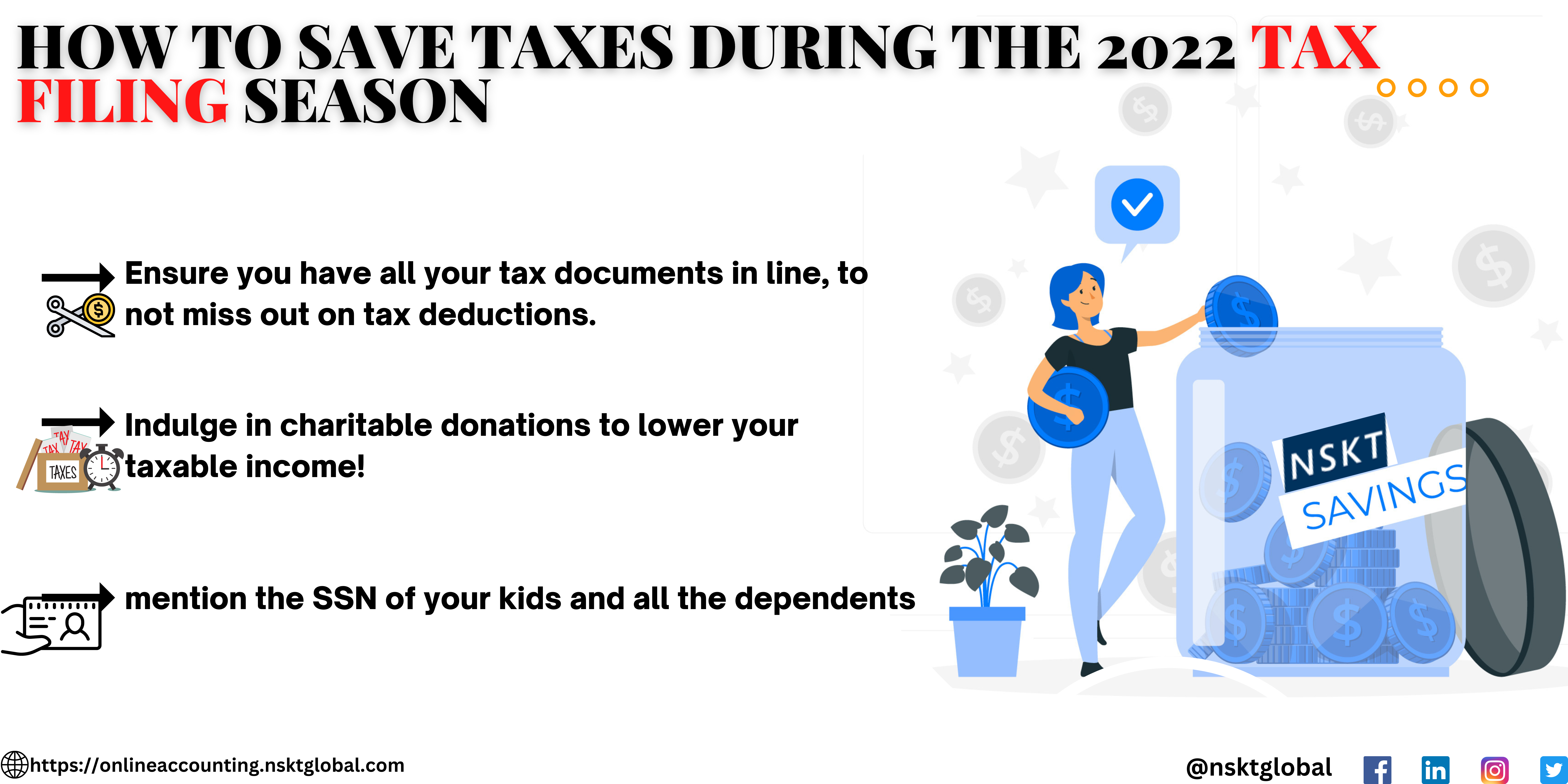 How to save taxes during the 2022 tax filing season